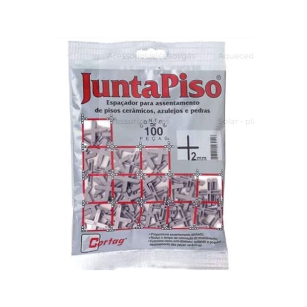 ESPACADOR JUNTAPISO 02.0MM C/100 CORTAG