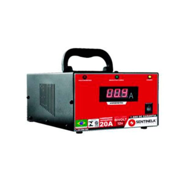 CARREGADOR BATERIA 12V CV20 INTELIGENTE SENTINELA