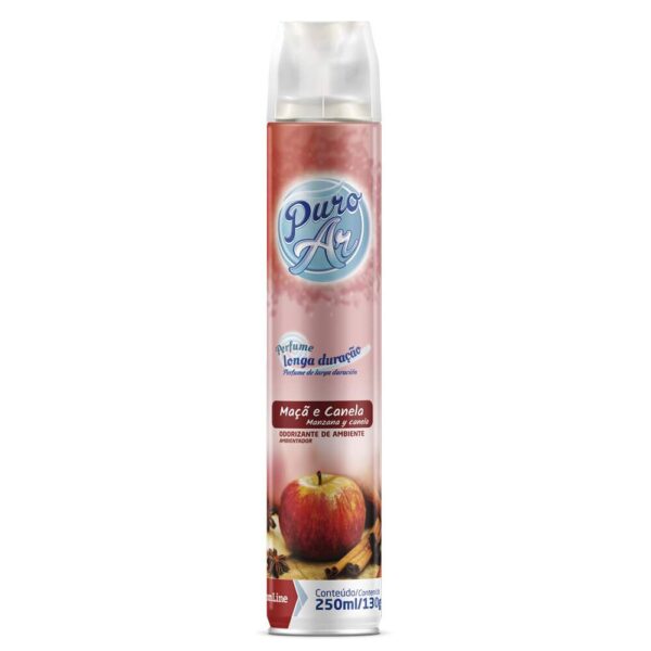 ODORIZADOR AMBIENTE 250ML MAÇA CANELA PURO AR