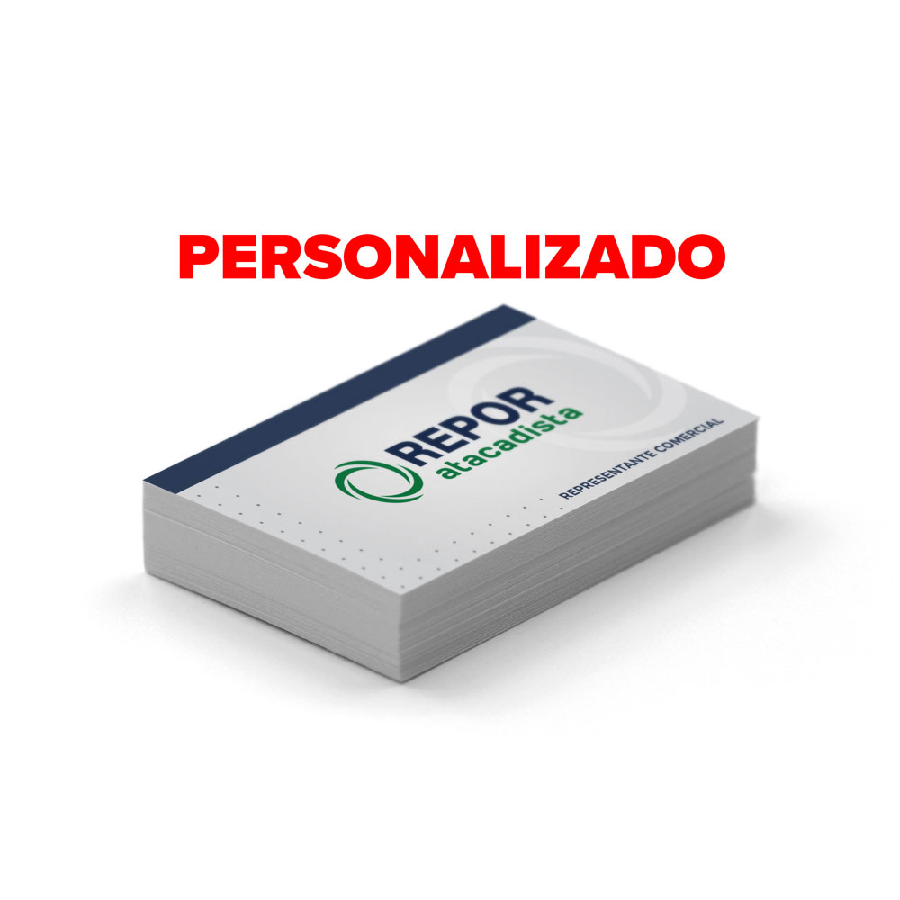 CARTÃO DE VISITAS EQUIPE DE VENDAS *PERSONALIZADO*